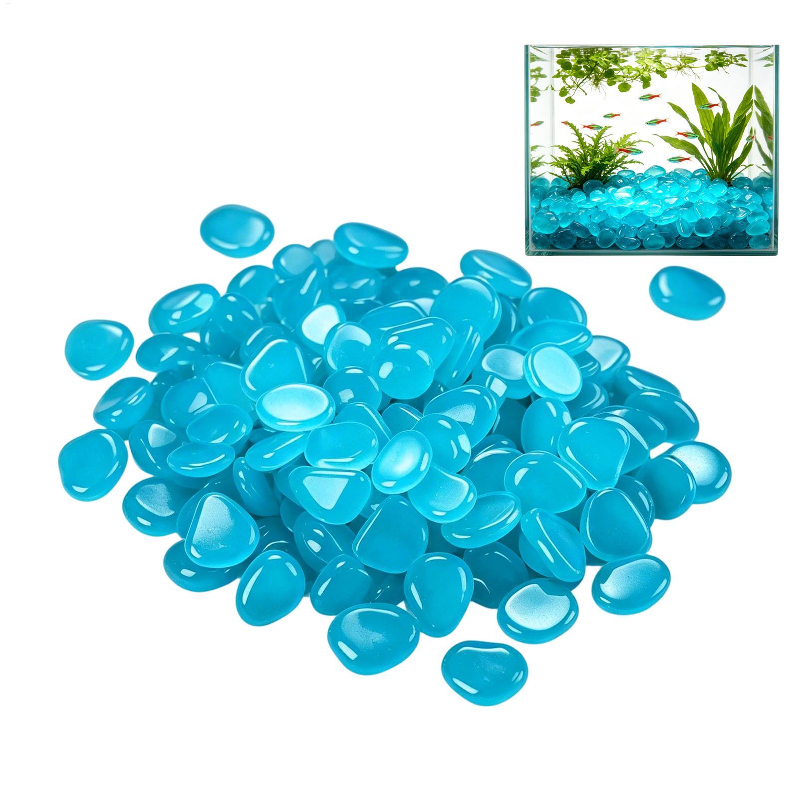 Fish Tank Gravel - 300 Adet Aydınlık Kaya Taş Reçine