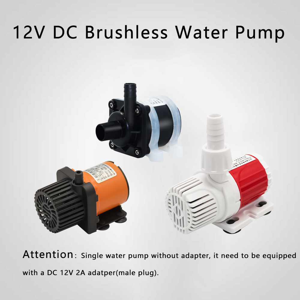Aquarium Pump - 12V DC fırçasız küçük dalgıç pompası