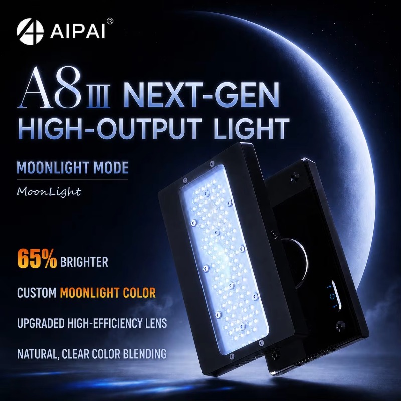 Aquarium Light - AIPAI A8 III Serisi A8SE/A8 Pro