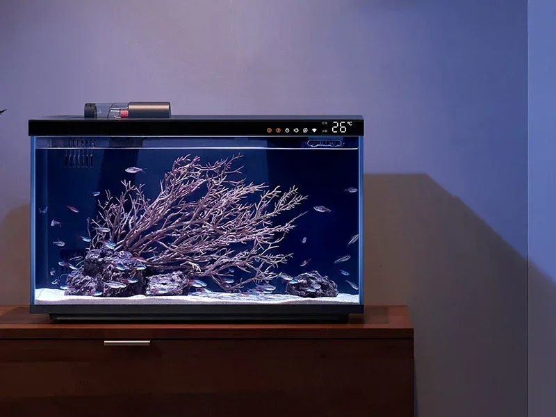 Mijia APP Mobil Kontrollü Uzak - Xiaomi Aquarium Fish Tank incelemesi ve fiyatı