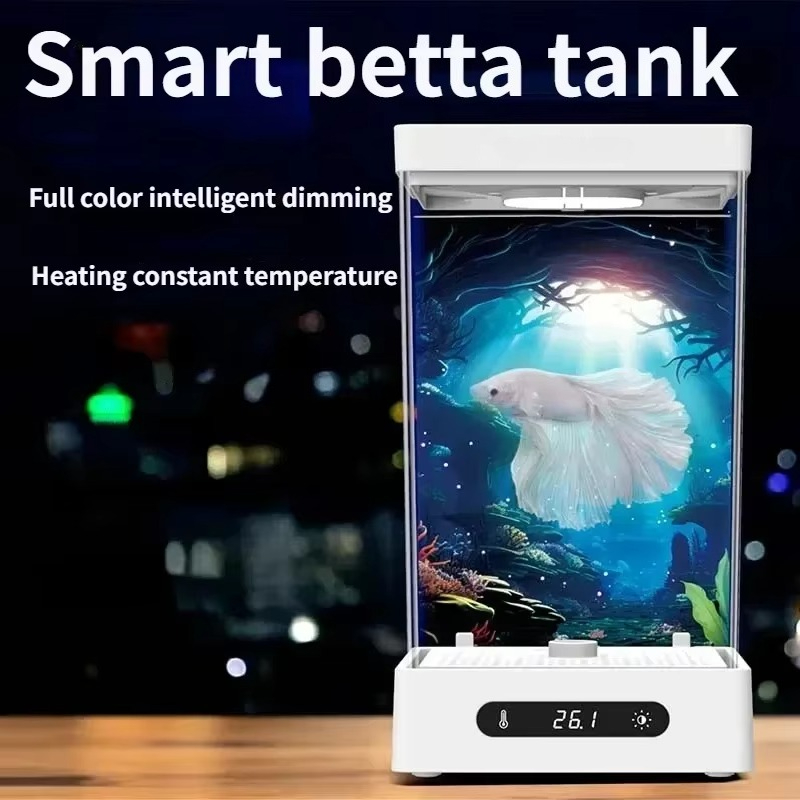 Akıllı Betta Balık Tankı Mini  - Xiaomi Aquarium Fish Tank incelemesi ve fiyatı